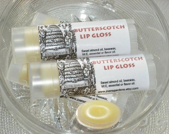 Butterscotch Lip Balm - Lip gloss-Moisturizing-Oval tube