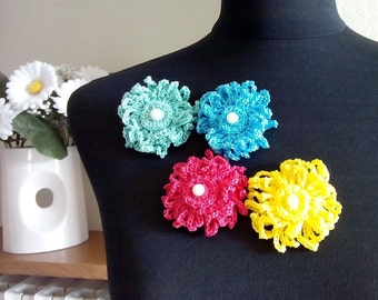Handmade Crochet Brooch / Brooch Handmade / Crochet Brooch / Coton Brooch / nit Brooch