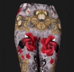 Queen Of Hearts Cyberpunk Leggings Womens Steampunk
