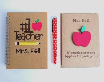 personalised teacher gift teacher notepad teacher appreciation gift teacher notebook male teacher gift thank you teacher teaching assistant