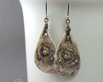 Artisan Porcelain Earrings