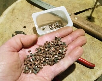 Cut Copper Wire PIECES 1/4 Lb. Antique Medicine Whiskey Bottle Glass Canning Jar Cleaning Polishing Tumbler Spinner Media Aggregate
