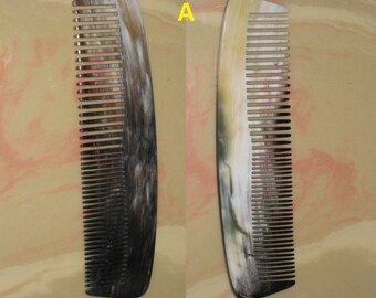 INKASSOUL Handmade Horn Comb 4.72"Lx1.26"Hx0.16"W / 12Lx3.2Hx0.4Wcm - Andean Trends (free shipping)