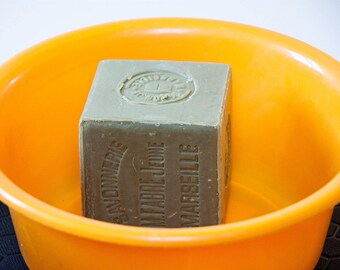 Olive oil organic soap for felting 200 gr 7 oz, Cold process soap, Gift for her vegan soap, Natural soap birthday gift ideas, Felting kit
