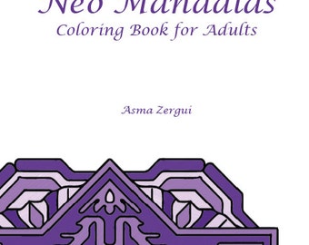 NEO MANDALAS coloring book for adults