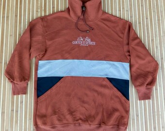 Vtg CARVEN SPORTS From Paris Turtle Neck Pullover Sweater