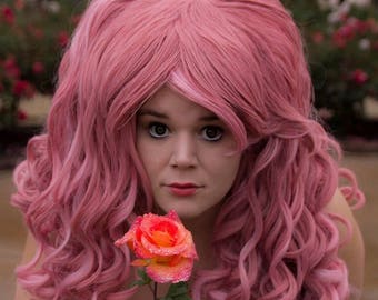 Custom Rose Quartz Wig
