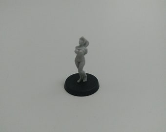 Girl in problem 28mm pin-up