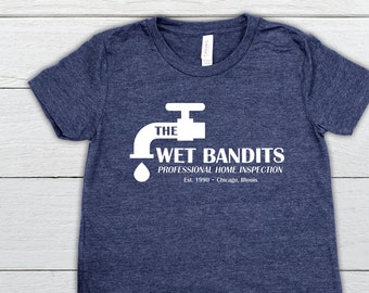 The wet bandits home alone funny 90s movie shirt for the Chicago McCallister Family fans! Christmas all-time best movie for the family