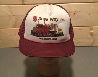 Vintage 1990’s Colorful Semi SnapBack Trucker Hat