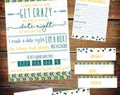 Items similar to Date Night Printables, Date Night in a Box, Date Night ...