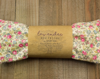 LAVENDER EYE PILLOW | Relaxation | Meditation | Aromatherapy | Savasana Yoga | Gift for Friend | Gifts Under 15 | Mother's Day Gift