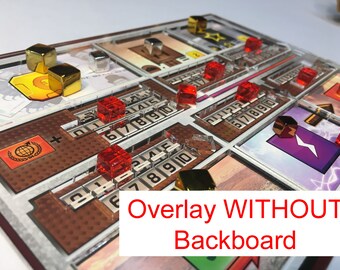 Terraforming Mars Player Mat Overlay ONLY (no backboard)