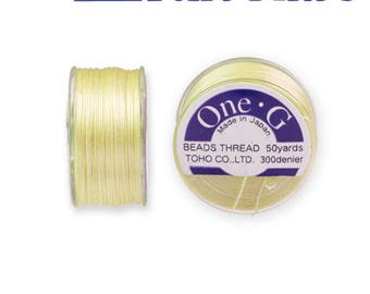 Reel 46 m One - G (Toho) 0.25 mm YELLOW thread