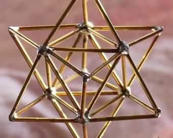 Decoration of the Merkaba pendant