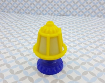 Renwal Lamp Blue and Yellow Baby Nursery Doll House Toy
