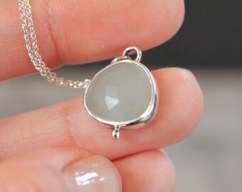 Grains Aquamarine Necklace