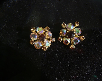 Rhinestone Earrings (clip-on)