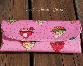 Maniküretasche with fan for nail polish and files etc.-On order