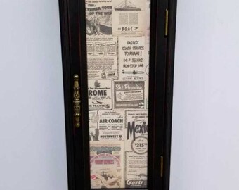 Jewelry Armoire, OOAK, Vintage Travel Keepsake box, Gift for Her