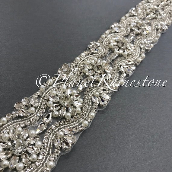 Iron-on Rhinestone Trim #IT-21