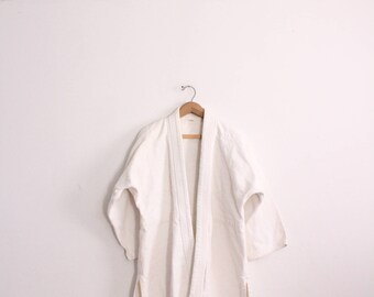 Minimal White Martial Arts Jacket