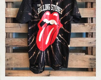 Rolling Stones Acid washed tee