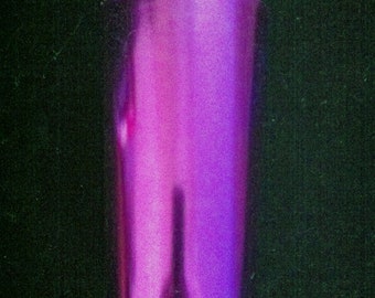 Purple Anodized Aluminum Mid Century Tumbler Vintage 60's Classic Bascal, Italy