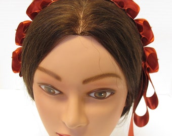 Civil War Hairnet - High Quality Satin Ribbon - Affordable Elegance, Choose Your Net
