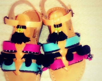 Boho sandals for little princess