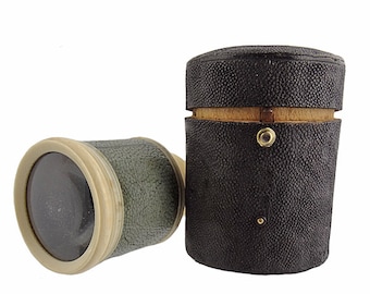 Nineteenth Century English Shagreen Monocular