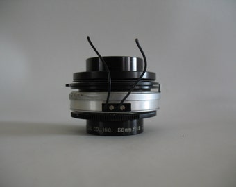 Vintage ILEX OSCILLO PARAGON Optical 56mm F:1.9 Lens Ilex Optical Company