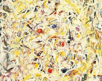 Jackson Pollock Shimmering Substance, 1946