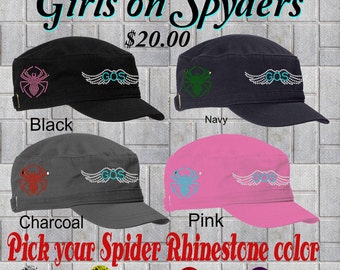 Can Am Spyder Girls on Spyders Custom Hats