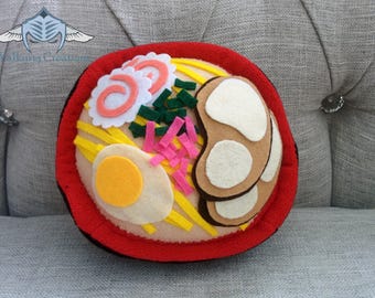 plush ramen bowl