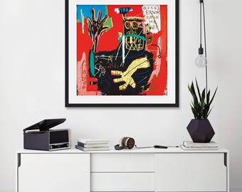 Untitled (Ernok), 1983 by Jean-Michel Basquiat Art Print