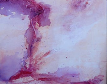 Abstract painting modern poetry
