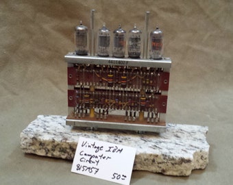 Stone Age Tech - Vintage IMB computer circuit model