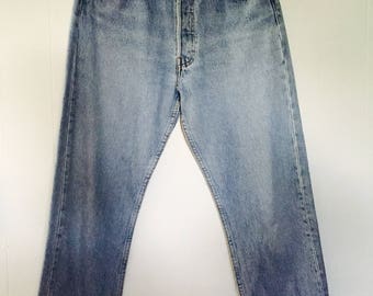 Vintage 90's LEVI 501 Denim Jeans W29 L30