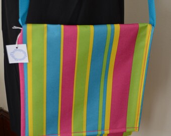 Nifer Bag Pink Cabana Stripe (#14)