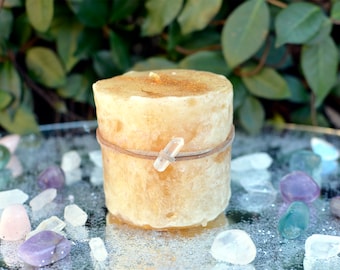 Enchanted Flame Candle, Meditation Candle, Slow Burning Candle, Hand Poured Candle, Candle, Fairy Candle, Fairy Dust Candle, Fairy Magic