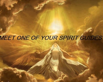 Psychic Reading, Meet Your Spirit Guide, 24 Hr, Psychic Medium, Clairvoyant, Via PDF