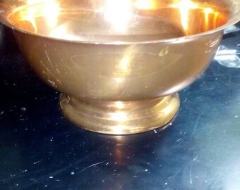 Vintage Coppercraft guild bowl 7"