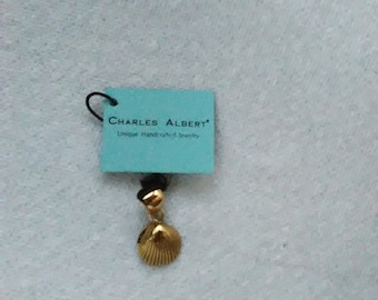 Charles Albert Sea Shell Pendant/Marked/No Chain