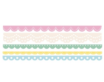 Download Scalloped Banner Cut File .SVG .DXF .PNG
