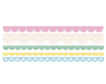 Download Scalloped Banner Cut File .SVG .DXF .PNG