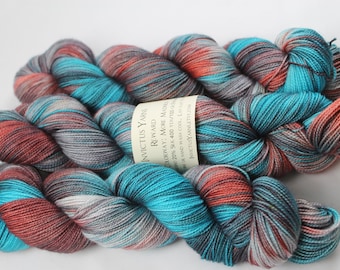 More Madness fingering weight sock yarn