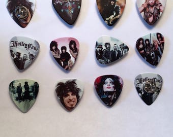 Motley Crüe Guitar Pick Pins