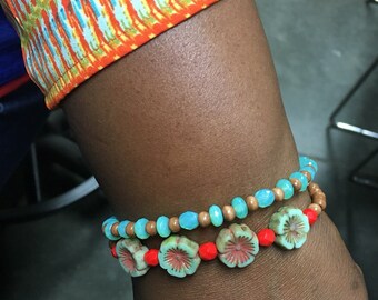 Customer Request - Wooden and Glass Beads