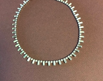 petite vintage rhinestone choker